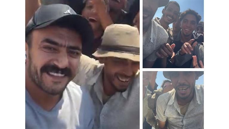 أحمد العوضي مع مجموعة من الشباب: "إخواتي الشقيانين وفيت بوعدي"