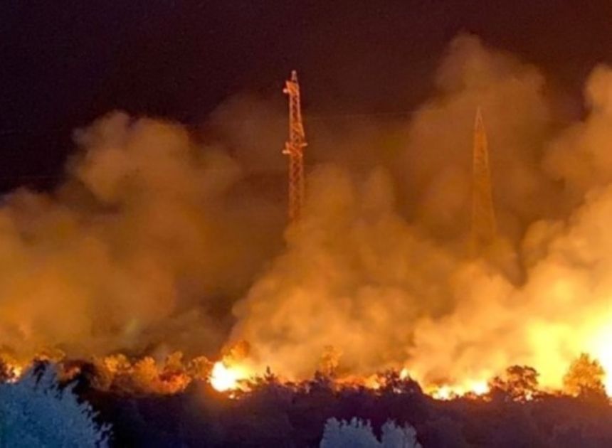 إخلاء منتجع سياحي جراء حريق غابات جنوب إيطاليا