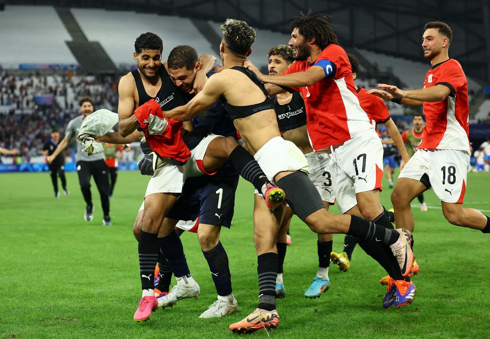 الامارات | منتخب مصر يصل إلى نصف نهائي الأولمبياد لأول مرة منذ 60 عاما