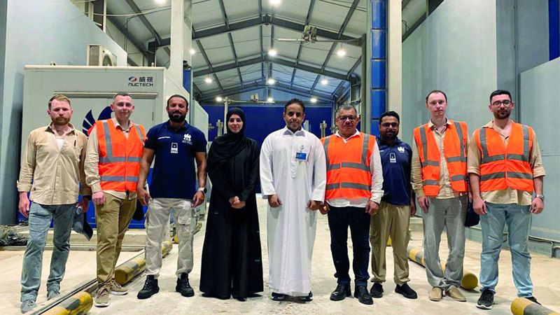 الامارات | «جمارك دبي» تقيّم السلامة الإشعاعية لأجهزة مسح الحاويات