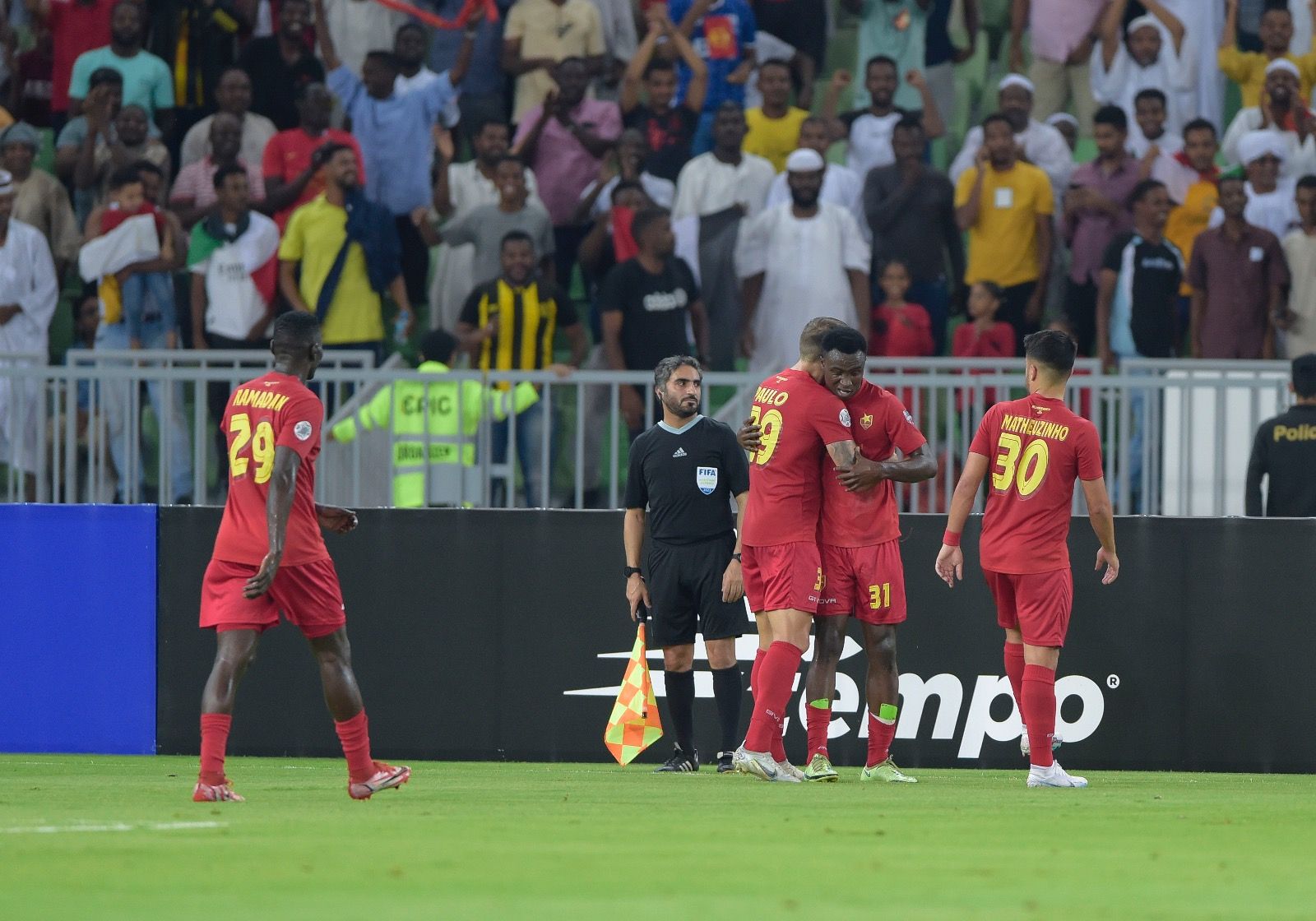 وصول بعثة المريخ السوداني إلى بنغازي لملاقاة فريق النصر الليبي في إطار تمهيدي أبطال أفريقيا