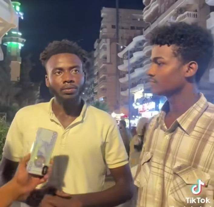 بالصورة والفيديو.. (بل بس من القاهرة) شاهد رد شباب سودانيون في مصر على سؤال (لو حرب وقفت بترجعوا ولا لا؟)