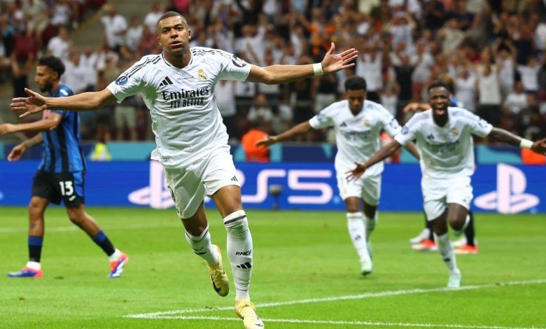 ريال مدريد بطلًا للسوبر الأوروبي على حساب أتلانتا
