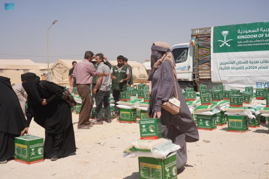 في الحديدة وحلب.. مركز الملك سلمان يواصل توزيع المساعدات الغذائية