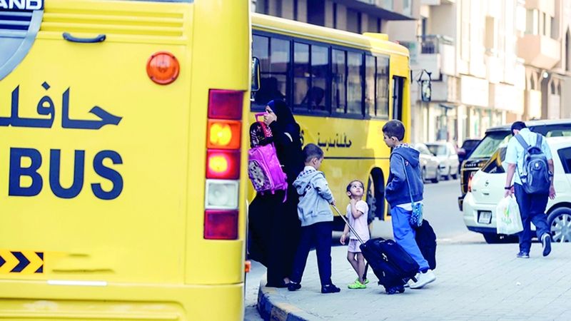 الامارات | «طرق دبي» تفحص الحافلات المدرسية للتأكد من صلاحيتها