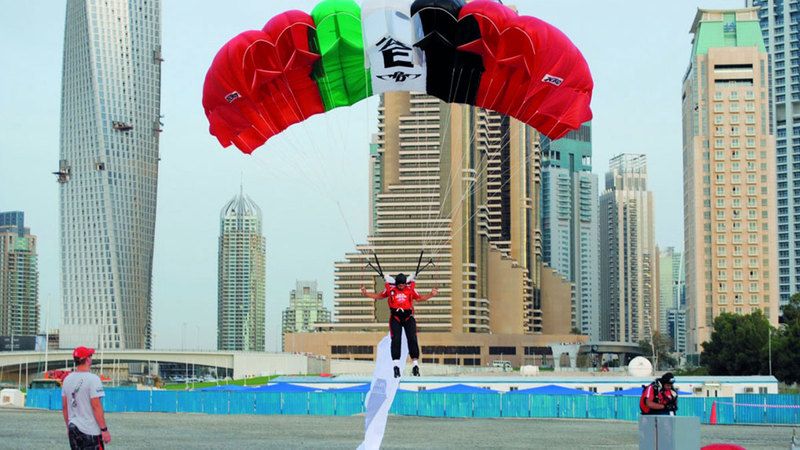 الامارات | «دبي الدولية للقفز بالمظلات» تنطلق 28 نوفمبر