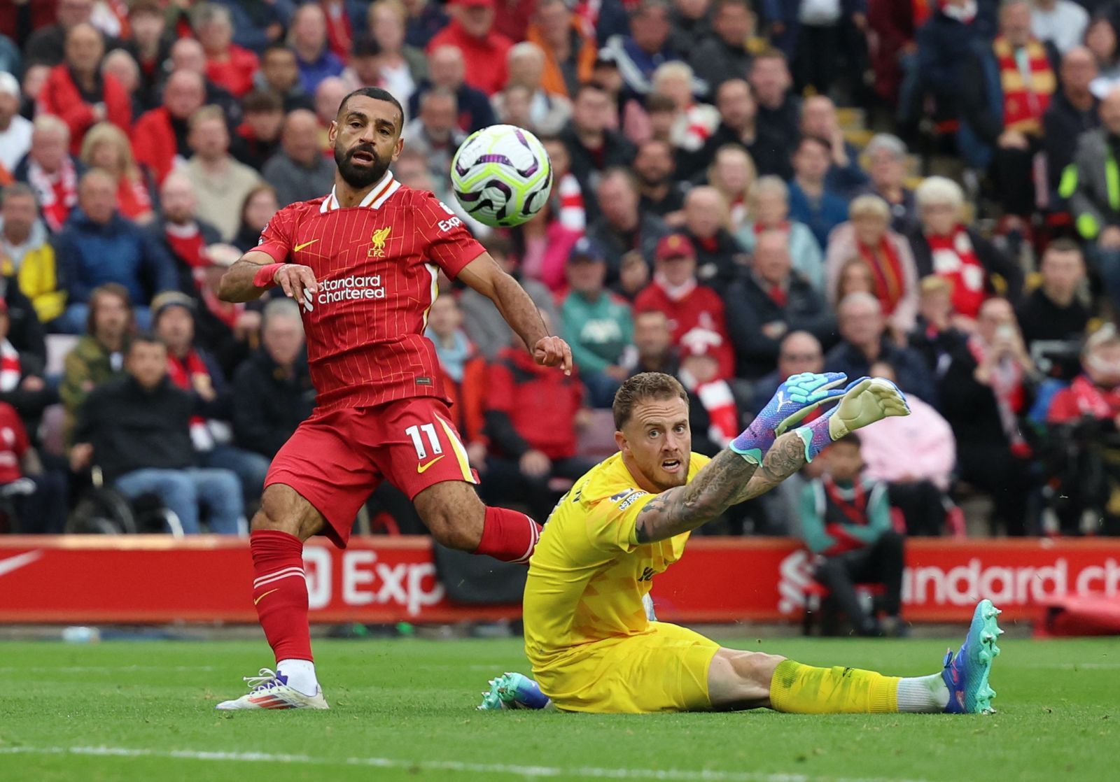 الامارات | محمد صلاح يتألق وليفربول يحقق فوزه الثاني في الدوري الإنجليزي