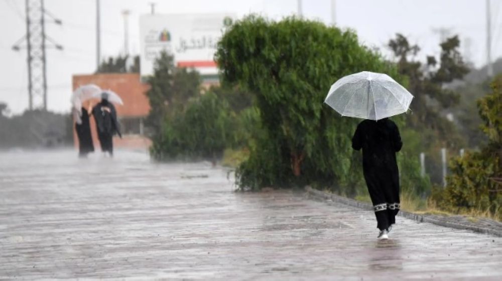 "الأرصاد": أمطار غزيرة على عسير