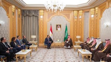 الخليج اليوم .. ولي العهد السعودي يبحث العلاقات الثنائية مع رئيس الوزراء المصري