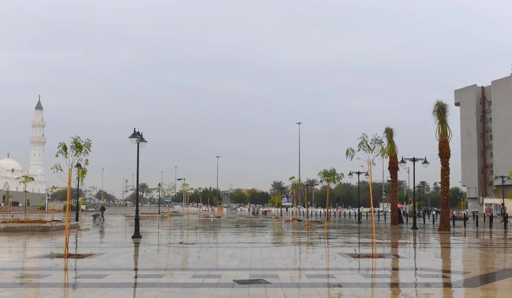 "الأرصاد": أمطار خفيفة ورياح على نجران وتبوك