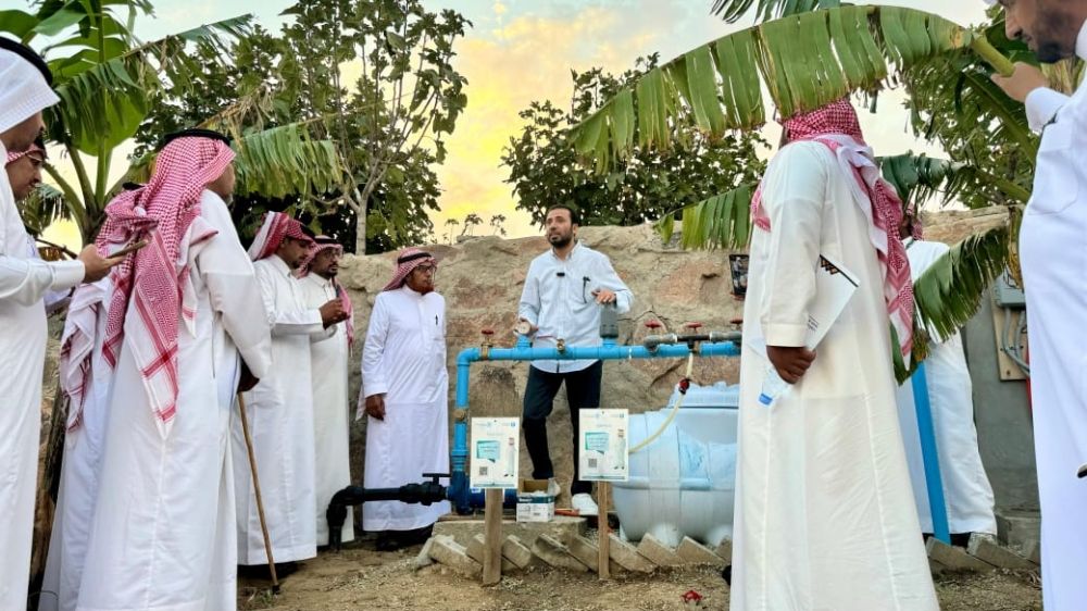 "ترشيد الري" يعرّف مزارعي أبها بتقنيات الري الحديث