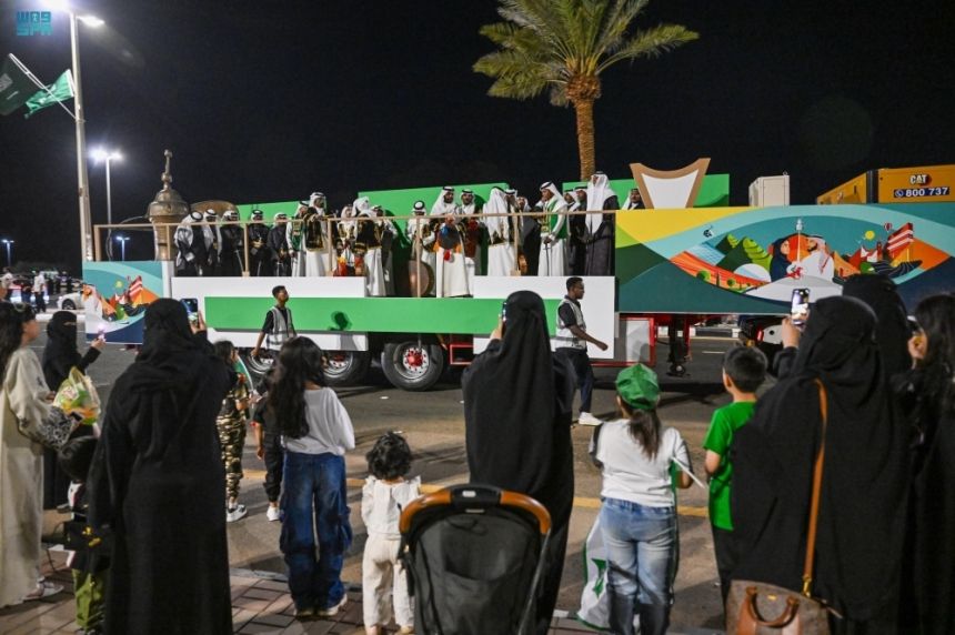 بأنشطة ثقافية وترفيهية.. انطلاق الاحتفال باليوم الوطني في حائل
