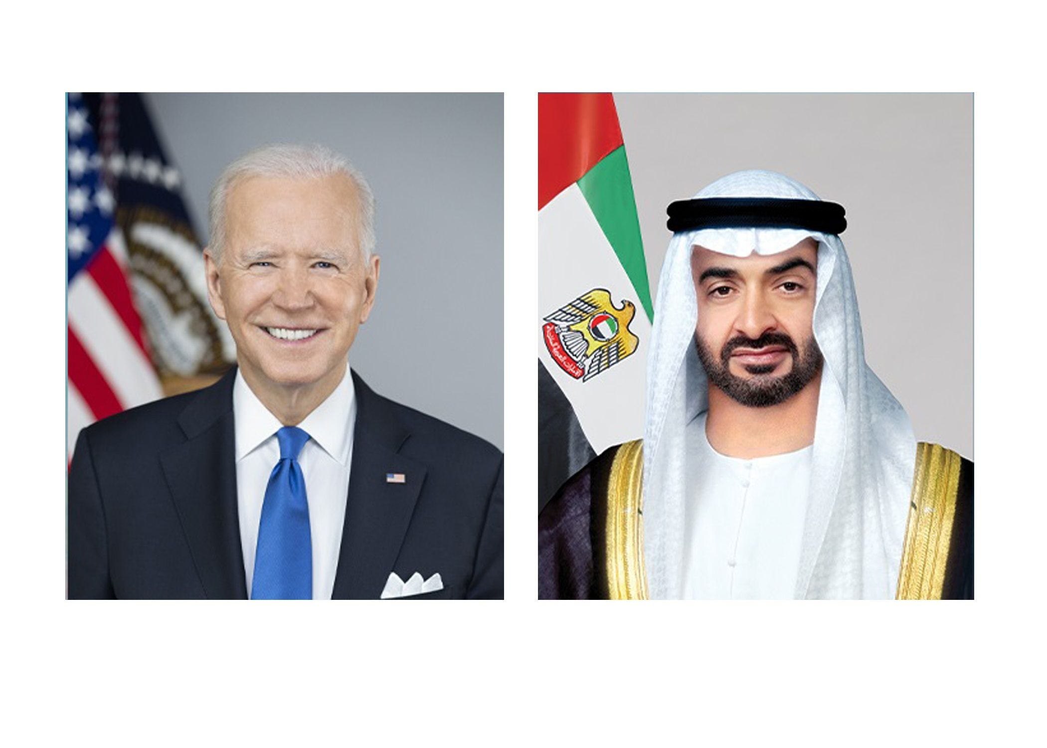 الامارات | رئيس الدولة يصل إلى البيت الأبيض وجو بايدن في مقدمة مستقبليه