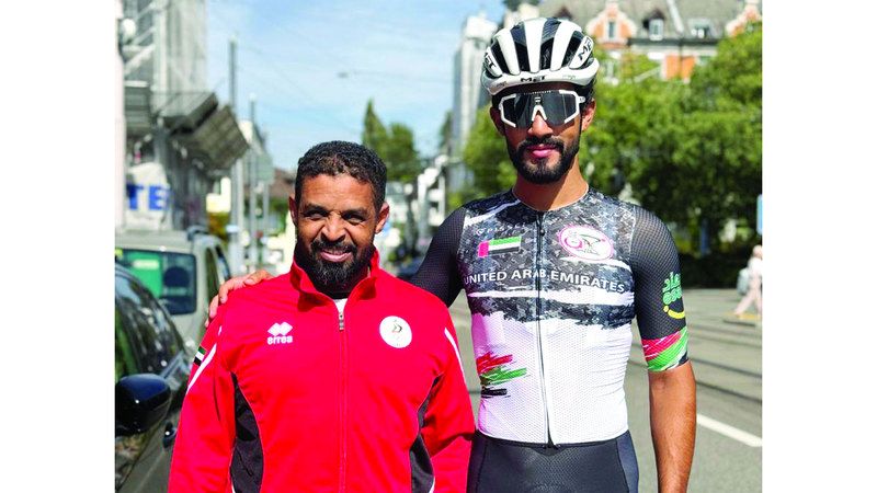 الامارات | المطيوعي يشارك في بطولة العالم لدراجات الطريق بسويسرا