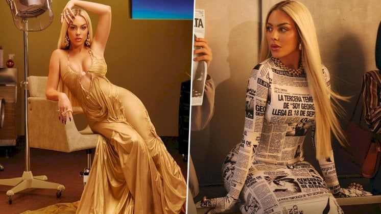غلبت سما المصري..  "نيولوك جورجينا" جرأة رداء الجريدة وصدمة الأشقر!