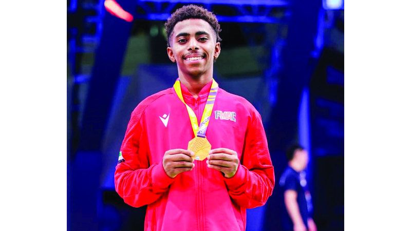 الامارات | أحمد خميس موهبة تايكواندو قادمة لأولمبياد الشباب 2026