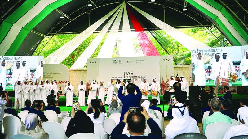 الامارات | فن العيّالة.. جسر تراثي من الإمارات إلى كوريا الجنوبية