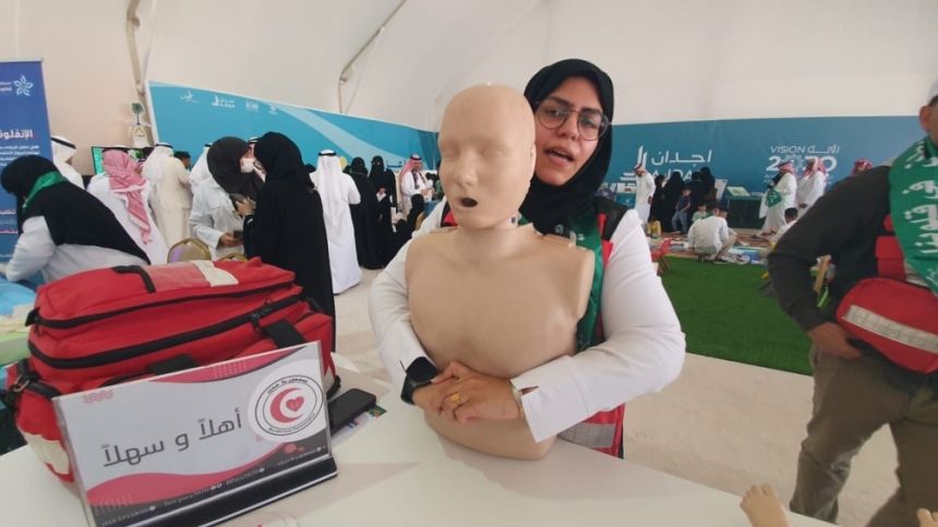 10 آلاف مستفيد من دورات "مسعفون بلا حدود" في 2024