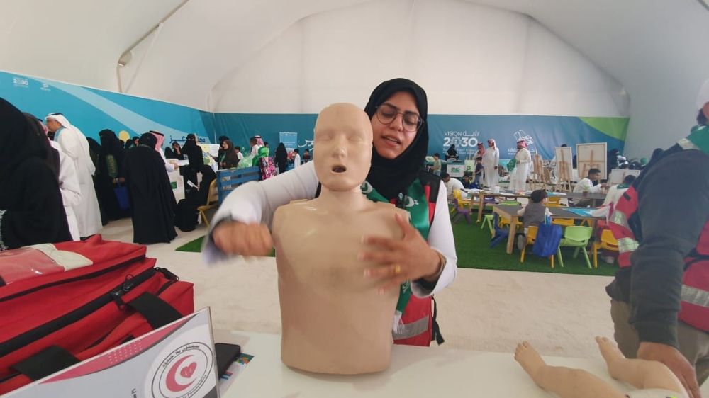 10 آلاف مستفيد من دورات "مسعفون بلا حدود" في 2024