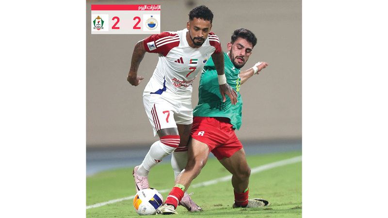 الامارات | انتصارات الشارقة تتوقف أمام «الوحدات»