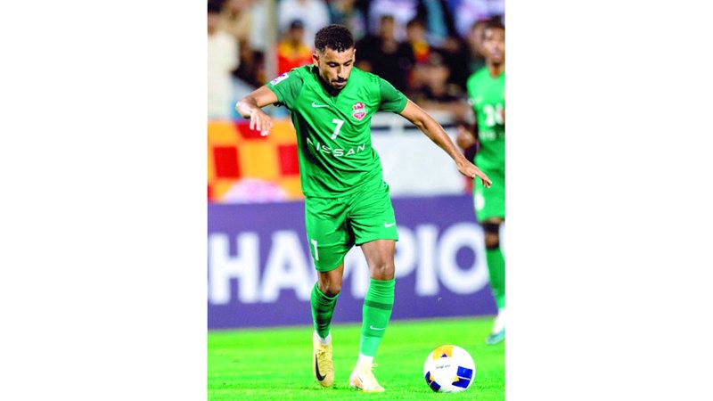 الامارات | حارب عبدالله: لاعب ناساف أمسك وجهي بطريقة غير لائقة