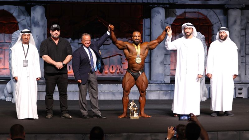 الامارات | تتويج أبطال «مونديال الفجيرة لبناء الأجسام»