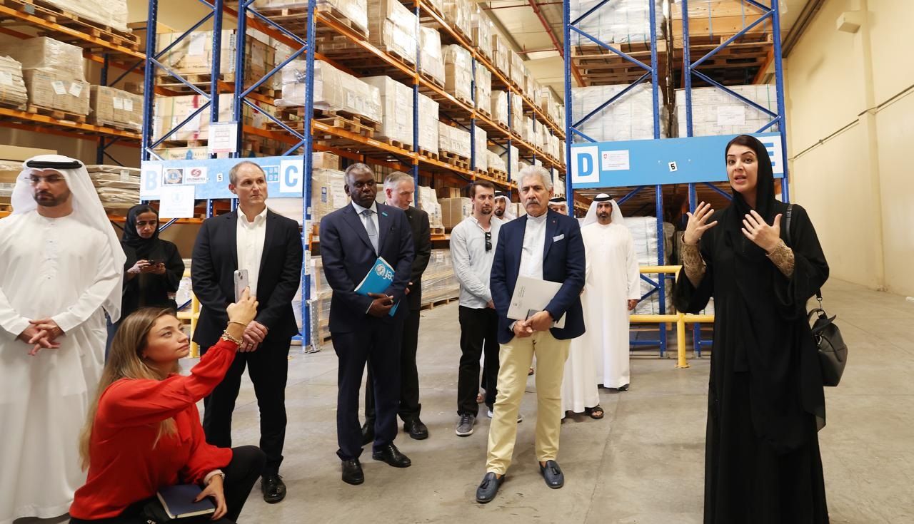 الامارات | ريم الهاشمي تدعو المجتمع الإماراتي للمشاركة في حملة "الإمارات معك يا لبنان"