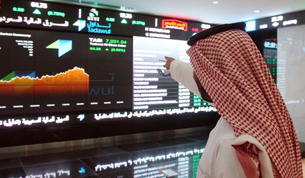 مؤشر سوق الأسهم السعودية يغلق مرتفعًا عند مستوى 12069.21 نقطة