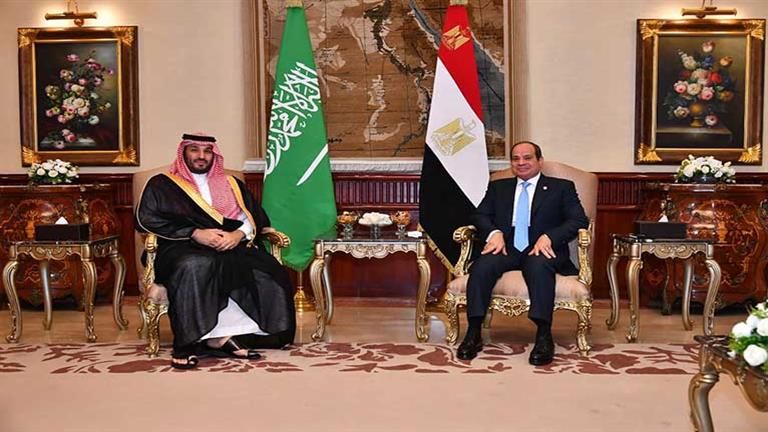 متحدث الرئاسة ينشر فيديو زيارة ولي العهد السعودي لمصر