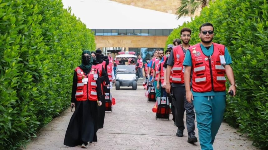 الهلال الأحمر بمكة يحق 82.277 ساعة تطوعية خلال الربع الثالث من 2024
