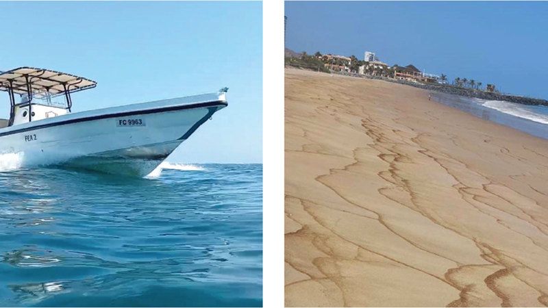 الامارات | «طوارئ الفجيرة» يحتوي تلوثاً نفطياً بأحد الشواطئ