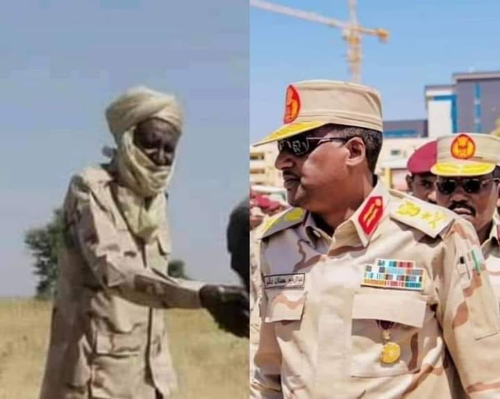 شاهد.. ظهر بجسم هزيل وحالة يرثى لها.. صورة حديثة توضح الحال الذي وصل إليه عبد الرحيم دقلو بعد عام ونصف من الحرب وساخرون: (دنيا زايلى وزايل نعيمكي من القصور الي الفيافي متنكر)