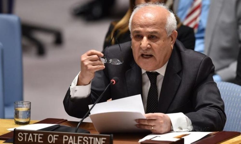 الأمم المتحدة.. مندوب فلسطين يطالب بوقف مجازر الاحتلال شمال غزة