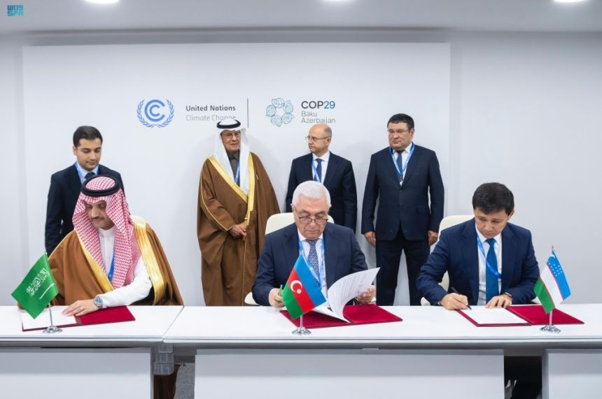المملكة توقع برنامجًا لنقل الطاقة مع أذربيجان وكازاخستان وأوزبكستان