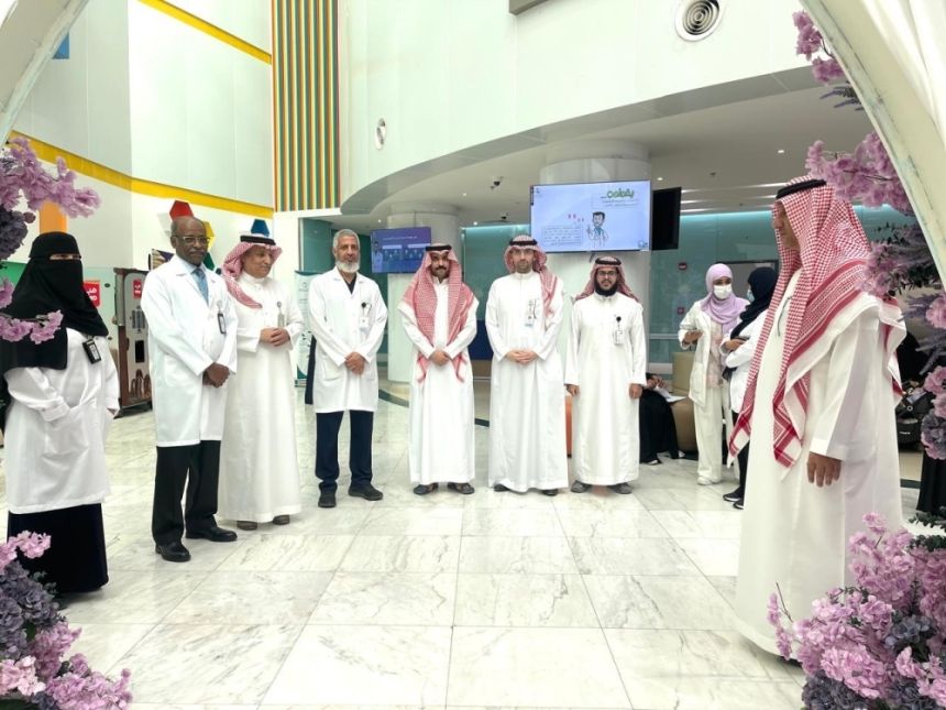 “سعود الطبية” تستقبل 750 طفلاً خديجًا خلال عام
