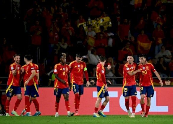 دوري الأمم الأوروبية: الدنمارك إلى ربع النهائي وفوز خامس تواليا لإسبانيا