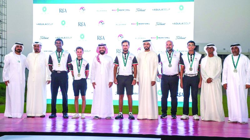 الامارات | منتخب الغولف وصيف البطولة العربية في عجمان