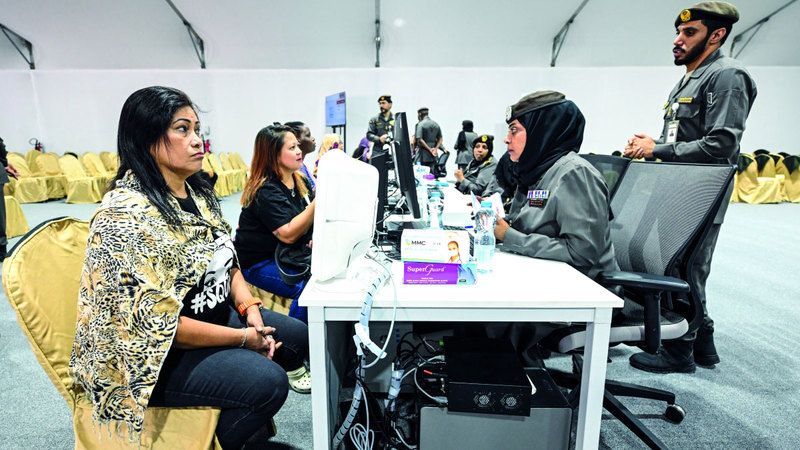 الامارات | تسوية أوضاع امرأة مخالفة منذ 24 عاماً