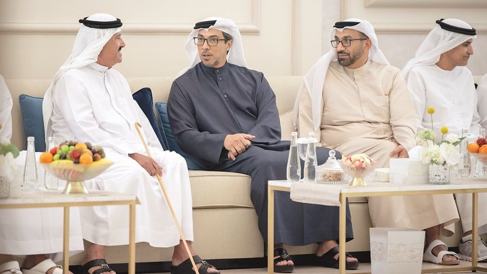 منصور بن زايد: تعاون مثمر بين المؤسسات الحكومية والقطاع الخاص