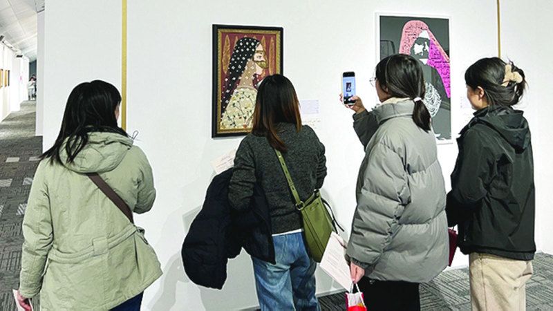الامارات | معرض فني إماراتي صيني في بكين