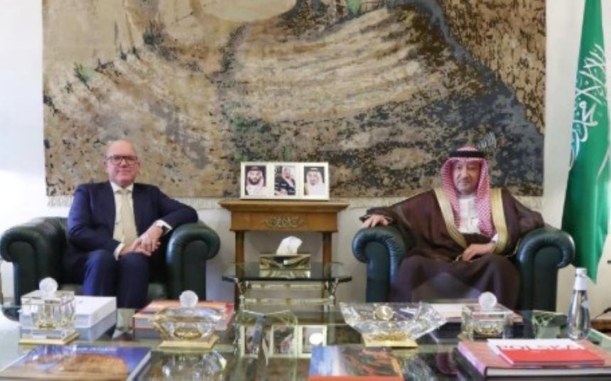صور.. نائب وزير الخارجية يستعرض العلاقات مع عدد من المسؤولين