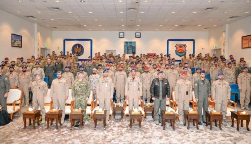 صور.. انطلاق مناورات التمرين الجوي "طويق 4" بقاعدة الأمير سلطان