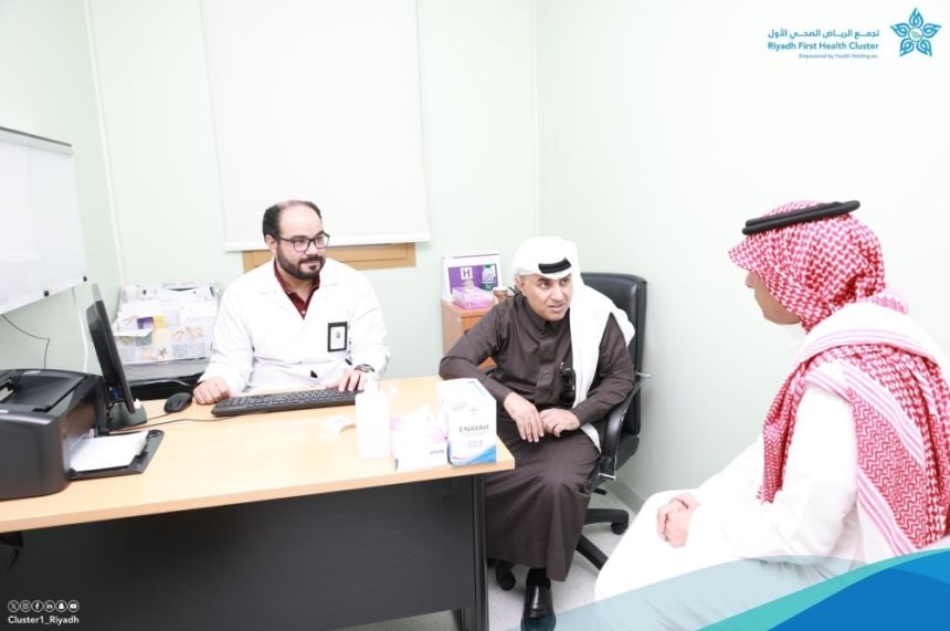 تجمع الرياض الصحي الأول يطلق قافلة طبية إلى القويعية