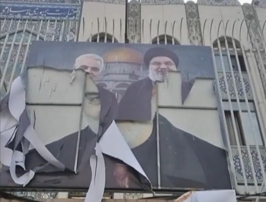 بعد سقوط نظام الأسد .. اقتحام السفارة الإيرانية في دمشق