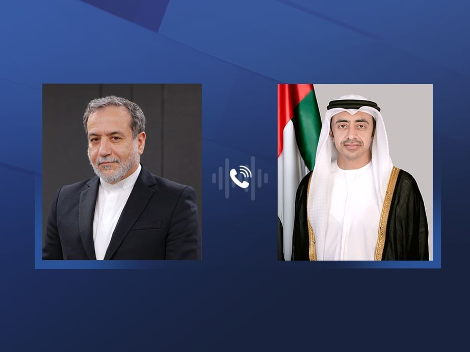 الامارات | عبدالله بن زايد يتلقى اتصالا هاتفيا من وزير خارجية إيران