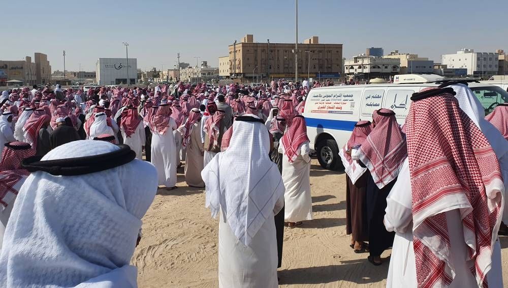 تشييع 7 جثامين في حادث سير بالأحساء