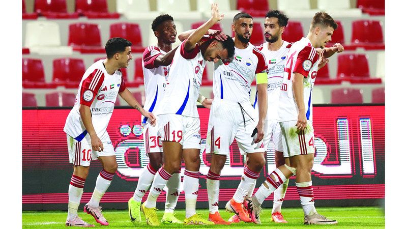 الامارات | الشارقة يعلنها من شوط واحد «سعادة وصدارة»