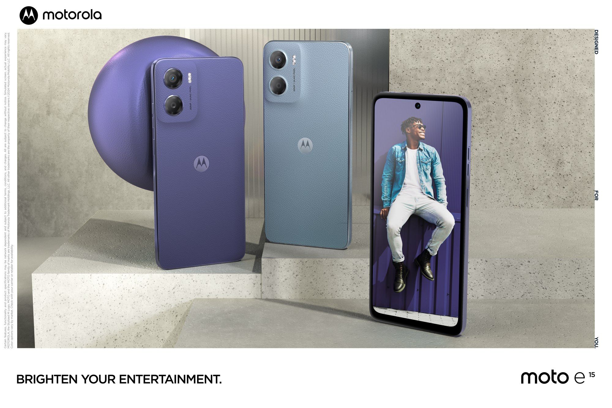 تكنولوجيا: إطلاق Moto E15 وG05: شاشة 90 هرتز وكاميرا 50 ميجابكسل ومزايا IP54 بسعر اقتصادي