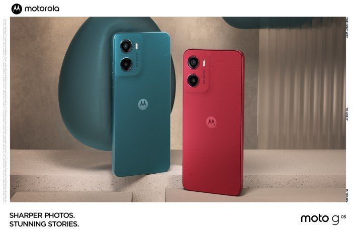 تكنولوجيا: إطلاق Moto E15 وG05: شاشة 90 هرتز وكاميرا 50 ميجابكسل ومزايا IP54 بسعر اقتصادي