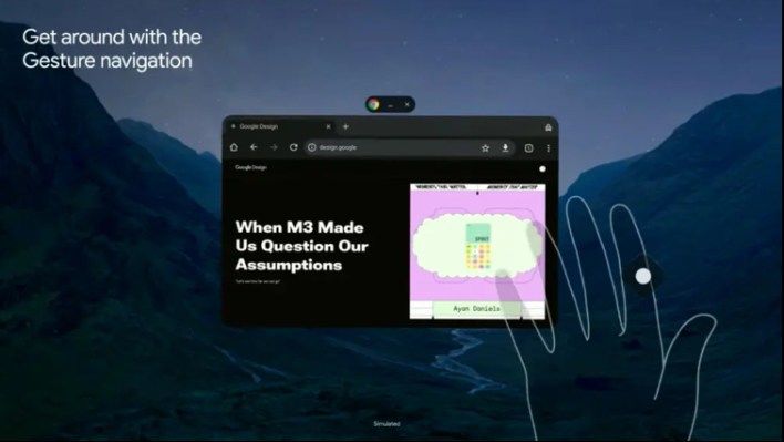 تكنولوجيا: التنقل بالإيماءات في Android XR: 3 أزرار جديدة لتحسين تجربة المستخدم